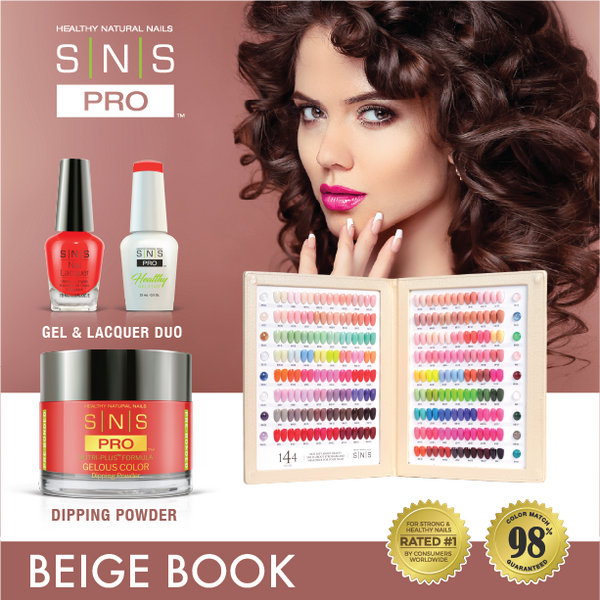 SNS Pro Beige Collection 144 Colors