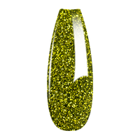 French Glitter Nail Art - Lime Green Colors - GF02