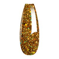 Ombre Glitter Nail Art - Yellow Colors - GO02