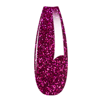 French Glitter Nail Art - Magenta Colors - GF10