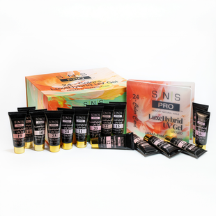 SNS LuxeHybrid UV Gel - Set 24 Colors - 60ml