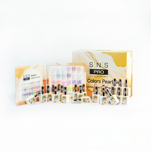 SNS Pearl Gel Collection - Set 24 Colors - Gel Polish 0.5oz