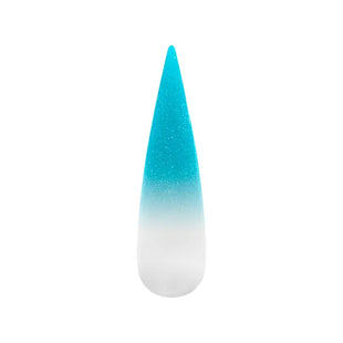 Air Ombre Spray Powder Nails - Blue Turquoise Aqua Colors - AO123
