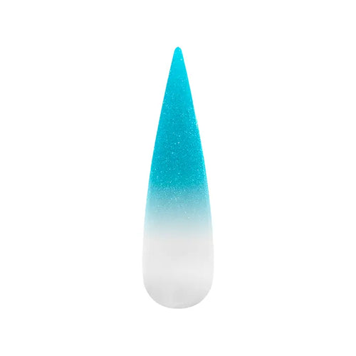 Air Ombre Spray Powder Nails - Blue Turquoise Aqua Colors - AO123