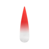 Air Ombre Spray Powder Nails - Red Orange Colors - AO135
