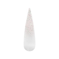 Air Ombre Spray Powder Nails - Metallic Silver Colors - AO143