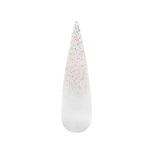 Air Ombre Spray Powder Nails - Metallic Silver Colors - AO143