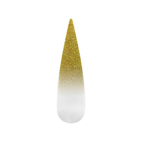 Air Ombre Spray Powder Nails - Metallic Gold Colors - AO145