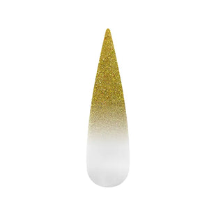 Air Ombre Spray Powder Nails - Metallic Gold Colors - AO145