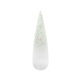 Air Ombre Spray Powder Nails - Metallic Silver Colors - AO153