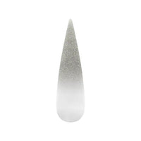 Air Ombre Spray Powder Nails - Metallic Silver Colors - AO169