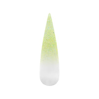Air Ombre Spray Powder Nails - Green Yellow Colors - AO170