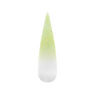 Air Ombre Spray Powder Nails - Green Yellow Colors - AO170