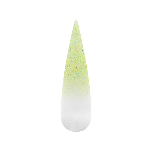 Air Ombre Spray Powder Nails - Green Yellow Colors - AO170