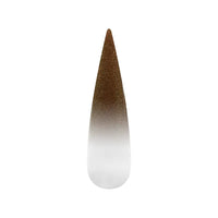 Air Ombre Spray Powder Nails -Brown Gold Colors - AO036
