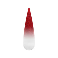 Air Ombre Spray Powder Nails - Red Wine Maroon Colors - AO093