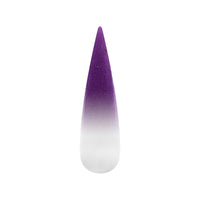 Air Ombre Spray Powder Nails - Purple Plum Colors - AO094
