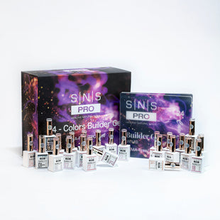 SNS Builder Gel In The Bottle - Set 24 Colors - HEMA-Free/TPO-Free - 0.5oz