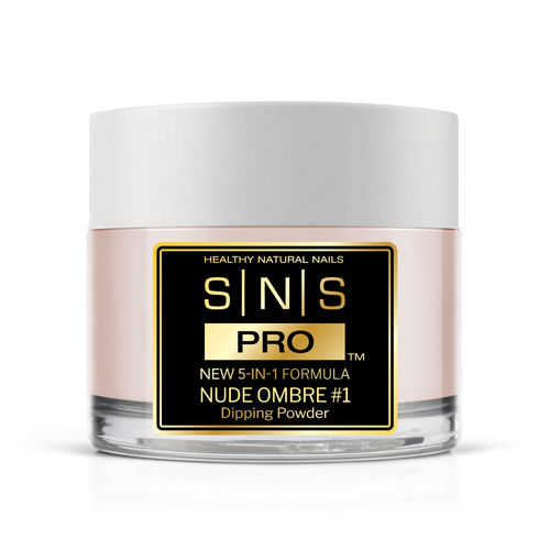 SNS 5-in-1 Pink & White Powder 2oz - Nude Ombre 1