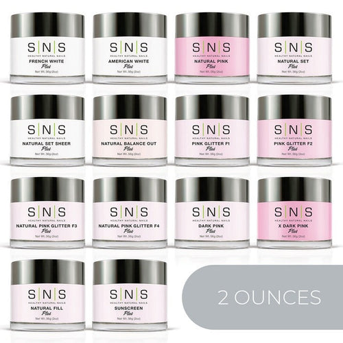 SNS Pink & White Collection - 14 Colors: PW01 - PW14