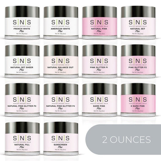 SNS Pink & White Collection - 14 Colors: PW01 - PW14