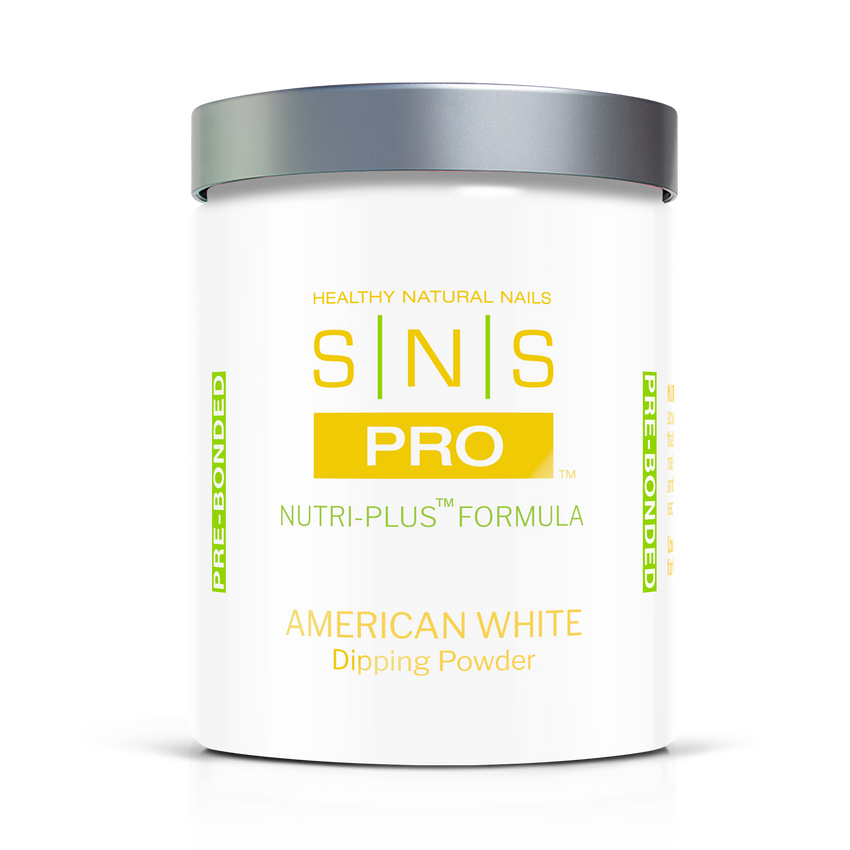 SNS American White Dipping Powder Pink & White