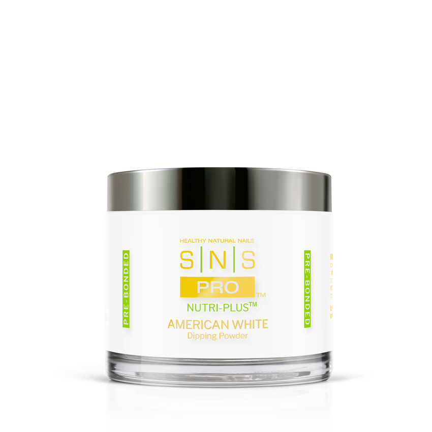 SNS American White Dipping Powder Pink & White