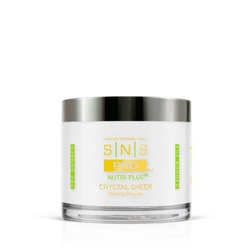 SNS Crystal Sheer Dipping Powder Pink & White