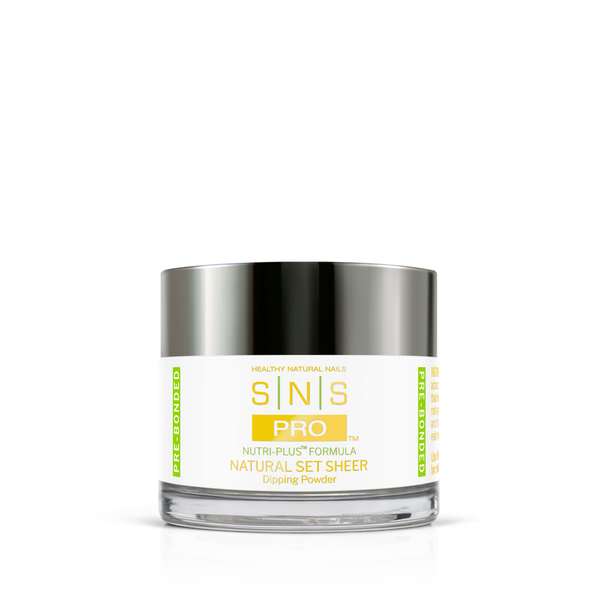 SNS  Natural Set Sheer Dipping Powder Pink & White