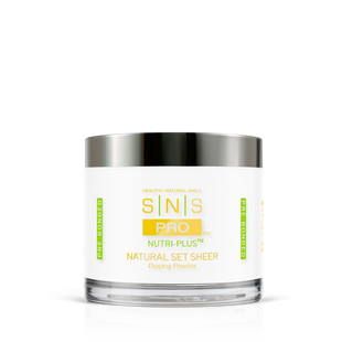 SNS  Natural Set Sheer Dipping Powder Pink & White