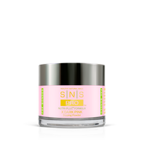 SNS Dark Pink Dipping Powder Pink & White