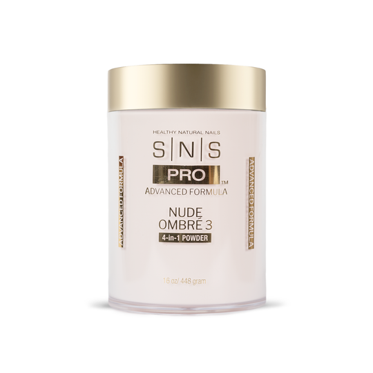 SNS 4-in-1 Pink & White Powder 16oz - Nude Ombre 3
