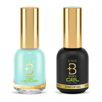 SNS Pro - Yellow Green Book Collection - Gel & Lacquer Duo - #064