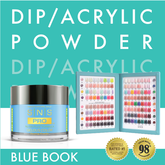 SNS Pro - Blue Book Collection - Dip/Acrylic Powder  - 144 Colors Bundle