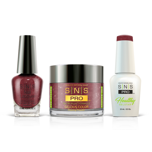 SNS Pro - Burgundy Book Collection - 3in1 - #064
