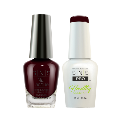 SNS Pro - Burgundy Book Collection - Gel & Lacquer Duo - #060