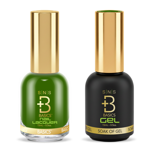 SNS Pro - Yellow Green Book Collection - Gel & Lacquer Duo - #077