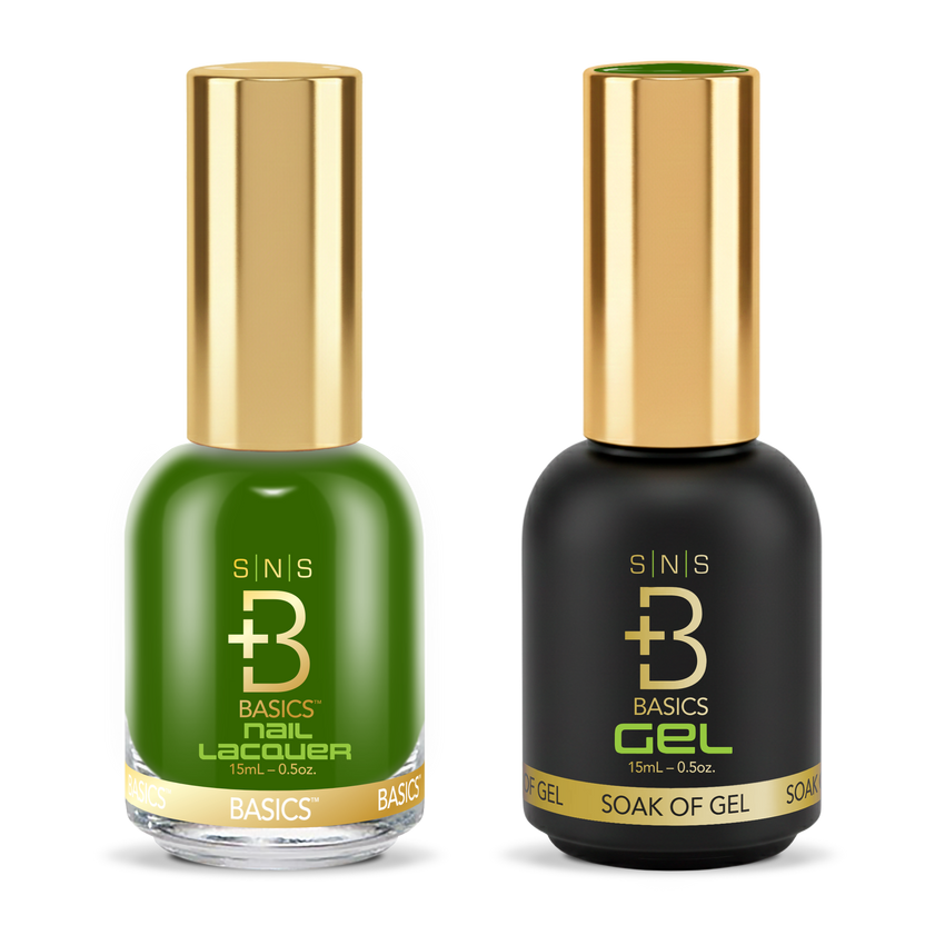 SNS Pro - Yellow Green Book Collection - Gel & Lacquer Duo - #077