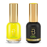 SNS Pro - Yellow Green Book Collection - Gel & Lacquer Duo - #101