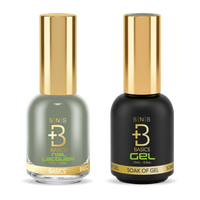 SNS Pro - Yellow Green Book Collection - Gel & Lacquer Duo - #081