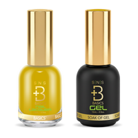SNS Pro - Yellow Green Book Collection - Gel & Lacquer Duo - #090