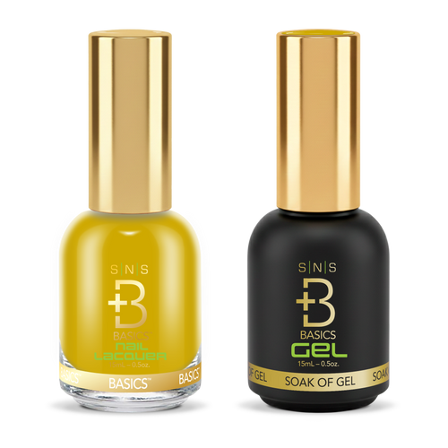 SNS Pro - Yellow Green Book Collection - Gel & Lacquer Duo - #090