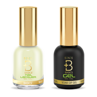 SNS Pro - Yellow Green Book Collection - Gel & Lacquer Duo - #018