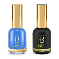 SNS Pro - Yellow Green Book Collection - Gel & Lacquer Duo - #015