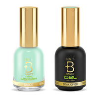 SNS Pro - Yellow Green Book Collection - Gel & Lacquer Duo - #009