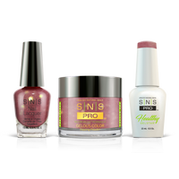 SNS Pro - Burgundy Book Collection - 3in1 - #063