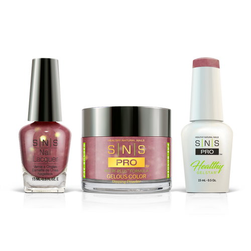 SNS Pro - Burgundy Book Collection - 3in1 - #063