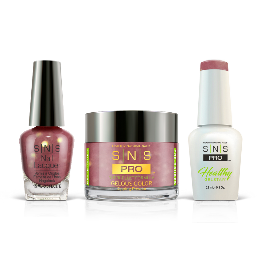 SNS Pro - Burgundy Book Collection - 3in1 - #063