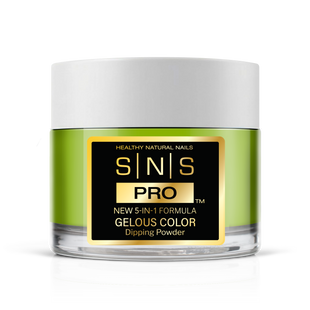 SNS Pro - Yellow Green Book Collection - Dip/Acrylic/No Activator Required Powder Powder - #023
