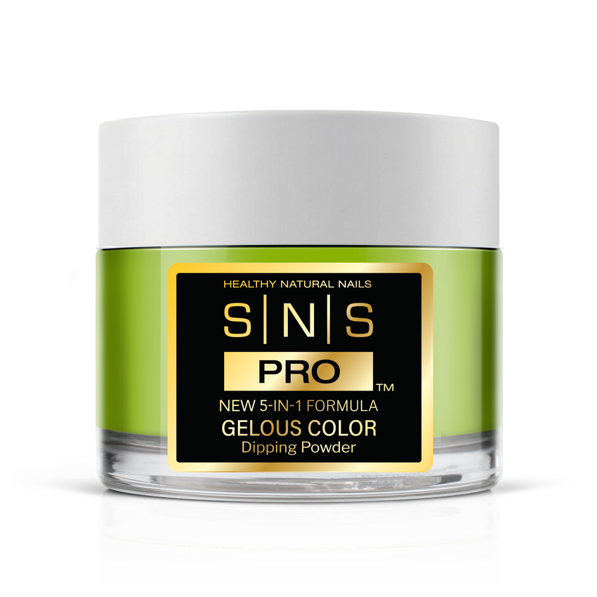 SNS Pro - Yellow Green Book Collection - Dip/Acrylic/No Activator Required Powder Powder - #023